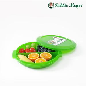 데비마이어 HC 밀프랩 반찬통 이유식 소분용기 유아식판 원형디바이드 946ml 1p