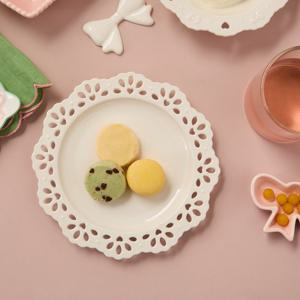 [모던하우스] 러브소르베 펀칭레이스 접시 D20 플라워