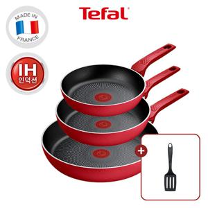 [뒤집개증정] 테팔 인덕션 티타늄2X 데일리엑스퍼트 3종(팬20+팬24+팬28)