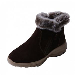 [소다(여성화)]여성 경량 퍼 앵글부츠 ALB303 SA20_ARLT 밤색 (4cm)