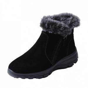 [소다(여성화)]여성 경량 퍼 앵글부츠 ALB303 SA10_ARLT 흑색 (4cm)