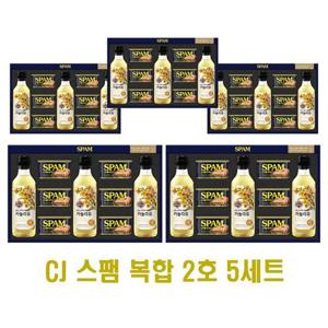 CJ스팸 복합2호 x 4세트 선물세트 쇼핑백포함