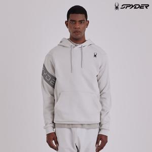 [스파이더] 공용 로고 스포츠 테리 후디 SPIPCNHD305ULGR