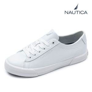 노티카 남성 심플 베이직 스니커즈 올화이트 LENIN MENS N1004271QA-M