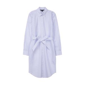 BB_[여성] 코튼 뱅갈 스트라이프 셔츠 원피스 (블루) (BBDZWF8130MES)