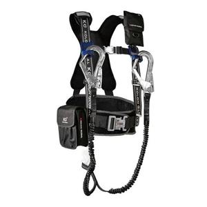 산업용벨트 KO KPDAB220Y 엘라스틱 더블죔줄 상체식 안전벨트 죔