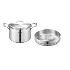 [풍년]파비움 통5중 30cm곰솥+ 30찜기세트 JU