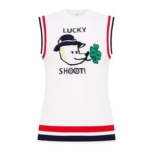 [까스텔바작] 여성 아트웍 라운드 베스트_BGDSSV502WH