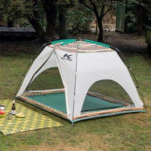 [콜핑]캠핑 4방향 통풍 그늘막 4인용매쉬  방수텐트 KFN2195U