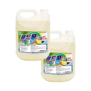 [크로바] 크로바 골드퐁 일반형 주방세제 4L x 2개 대용량 업소용