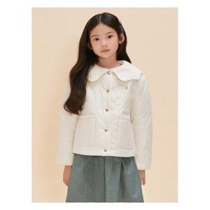 [빈폴키즈]여아 러블리 패딩점퍼 - 아이보리 (BI4838G01067)