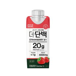 빙그레 더단백 딸기 250ml 18개