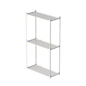 리젠우드H 씨루이 3단 스틸 선반장 1000x400x1800