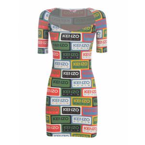 [KENZO] 라프리마 여성 숏 로고 multicoloured 원피스 FD52RO7294SNMU Multicolour /8
