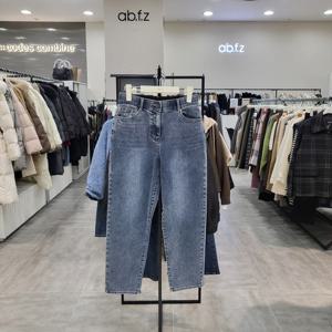 [ab.f.z]AFZ1HE33/워싱 세미 보이핏 데님 팬츠_IC