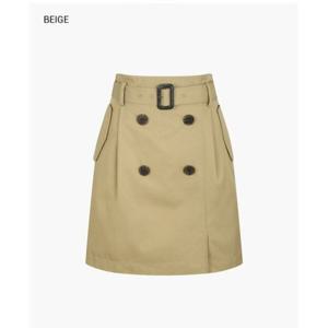 [나이스클랍][나이스클랍]트렌치 미니 스커트N241MWS170_DG