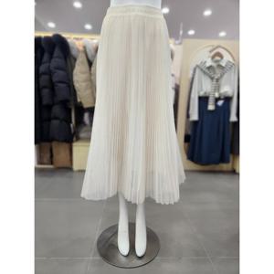 [플라스틱아일랜드]아코디언 주름 샤 스커트 PQ7WS162_DJ