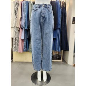 [플라스틱아일랜드]릴렉스 일자 데님 팬츠 PQ7DP262_DJ