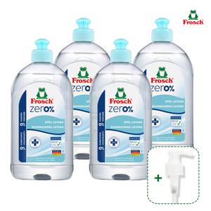 프로쉬 제로 주방세제 500ml X4개(펌프)