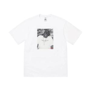 슈프림 x 조던 비기 숏슬리브 탑 화이트   24FW HJ8385-100