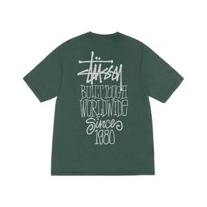 스투시 빌트 터프 티셔츠 피그먼트 다이드 포레스트 1904994