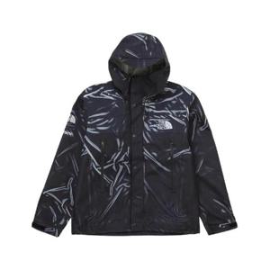 슈프림 x 노스페이스 트롱프 뢰유 프린티드 테입드 심 쉘 자켓 블랙   23SS NF0A84NVKIT