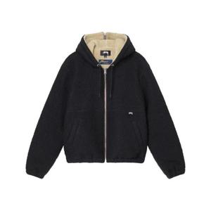 스투시 카센티노 울 워크 자켓 블랙 115677