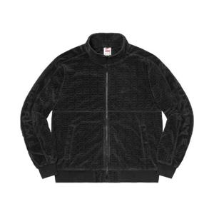 슈프림 x 나이키 벨루어 트랙 자켓 블랙   21SS DB0496-010