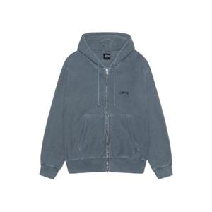 스투시 피그먼트 다이드 스무스 스탁 집 후드 네이비 1975021