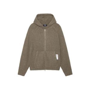 스투시 청키 니트 집 후드 포실 117200