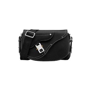 디올 새들 메신저백 그레인드 카프스킨 블랙 1ADPO325YKK-H00N