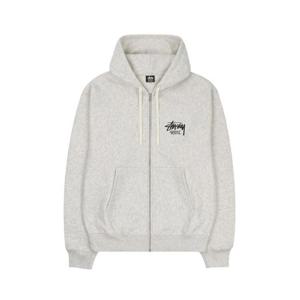 스투시 스탁 서울 후드 집업 애쉬 헤더 2022 3973727