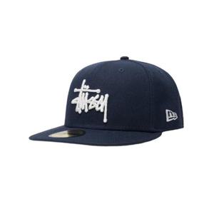 스투시 어센틱 뉴에라 캡 네이비 1311038