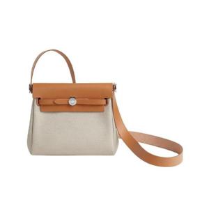 에르메스 에르백 집 20 백 밀리터리 캔버스 헌터 카우하이드   팔라듐 하드웨어 베통 나뛰렐 사블르 H086430CKAG