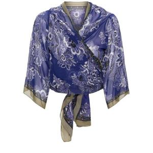 25 FW 에트로 플로럴 프린트 타이 블라우스 WRCA0023AK239 TP432149850