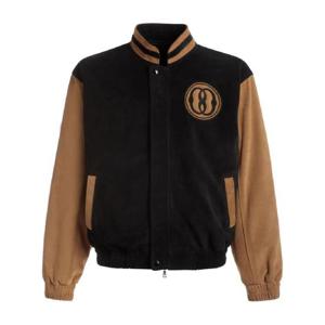 25 FW 발리 로고 패치 스웨이드 보머 재킷  MLE030SU030 TP432171537