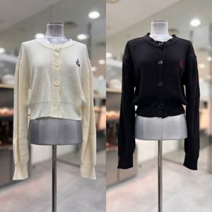 [에고이스트]자수 포인트 볼륨 크롭 가디건 EP3OKG51HJ_DG