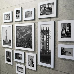 아트박스/꾸밈 iw086-여행하고싶은뉴욕_흑백풍경액자세트