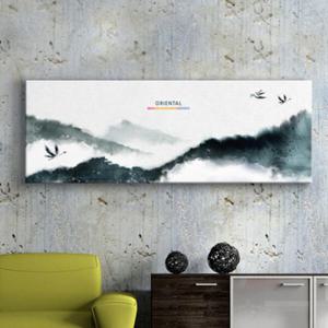 아트박스/꾸밈 cw470-산과학이있는동양화풍경_대형노프레임