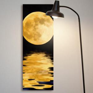 아트박스/꾸밈 ct430-밤호수위의달_대형노프레임