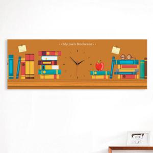 아트박스/꾸밈 ct139-나만의책장_대형노프레임벽시계