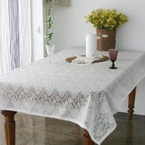 아트박스/앤코튼 레이스 방수코팅테이블보 130x130