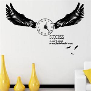 아트박스/꾸밈 pk017-성공을 향한 날개_그래픽시계(대형)