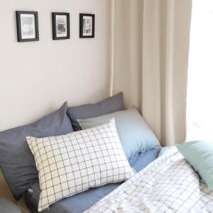 아트박스/메종드룸룸 베이지 3중 암막 커튼