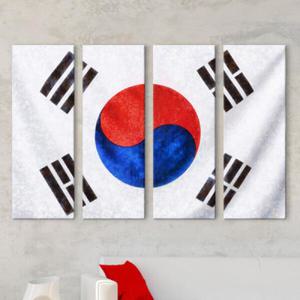 아트박스/꾸밈 iw349-태극기_그림_대형노프레임세트