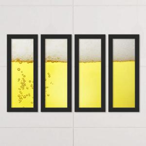 아트박스/꾸밈 it146-거품맥주_액자세트