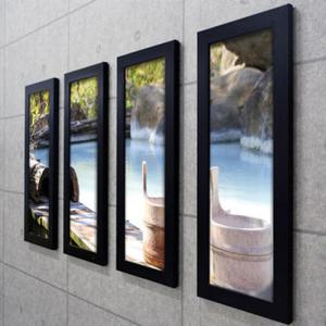 아트박스/꾸밈 iy902-자연아침노천탕_액자세트