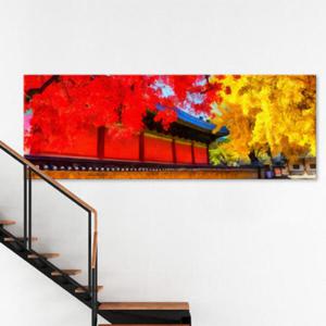 아트박스/꾸밈 ct772-가을창덕궁_대형노프레임