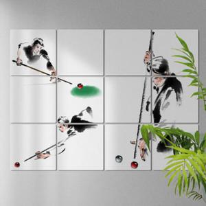 아트박스/꾸밈 pk379-멀티액자_당구의신2