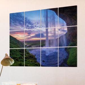 아트박스/꾸밈 cc917-멀티액자_시원해보이는폭포5